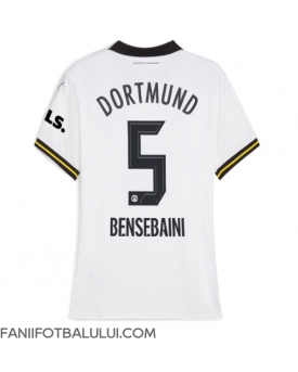 Borussia Dortmund Ramy Bensebaini #5 Tricou Fotbal Replică 2024-25 Femei Treilea
